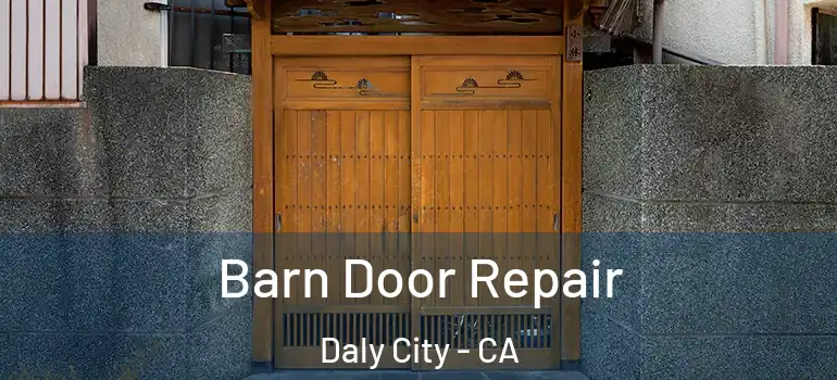  Barn Door Repair Daly City - CA