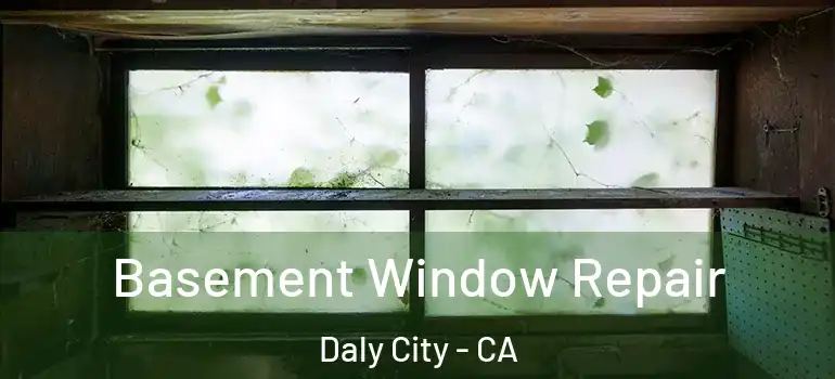  Basement Window Repair Daly City - CA