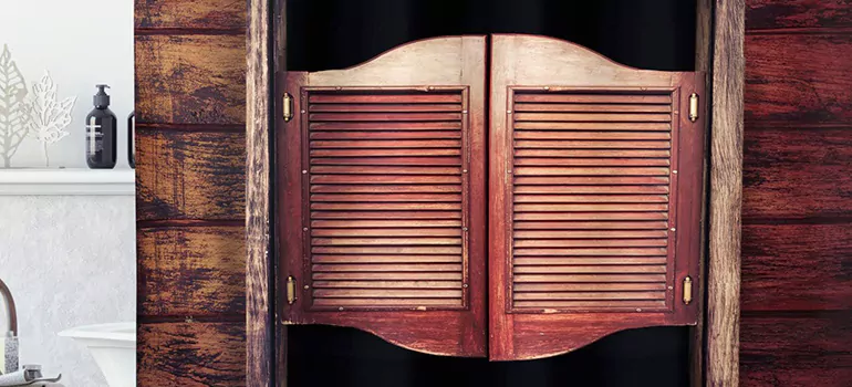 Installing Saloon Door Hinges in Daly City, CA